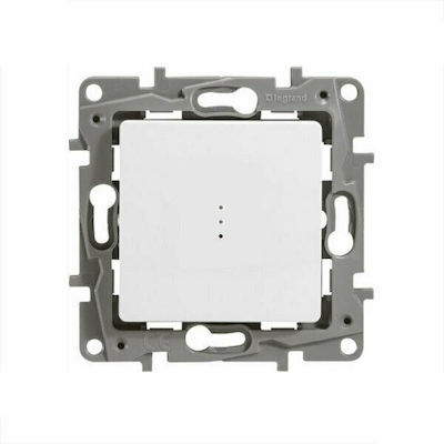 Legrand Niloé Recessed Electrical Lighting Wall Switch no Frame Basic Aller Retour White