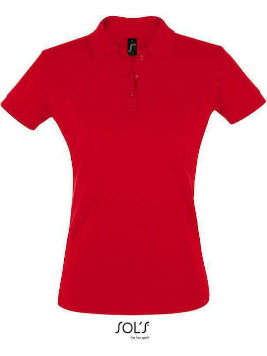 Sol's Perfect Women's Short Sleeve Promotional Blouse Red 11347-145