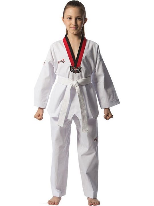 Olympus Sport Kyorugi Poom Στολή Taekwondo Ενηλίκων/Παιδική Λευκή