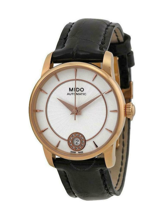 Mido Baroncelli II Ρολόι Αυτόματο με Δερμάτινο Λουράκι Mido Baroncelli II Ρολόι Αυτόματο με Δερμάτινο Λουράκι