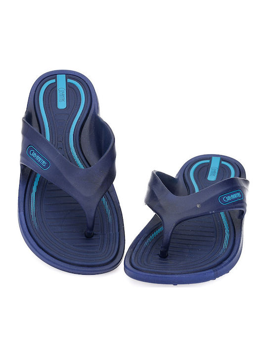 11-347 Ανδρικά Flip Flops Ανατομικά Μπλε