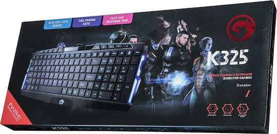 Marvo K325 Gaming Keyboard (English US)