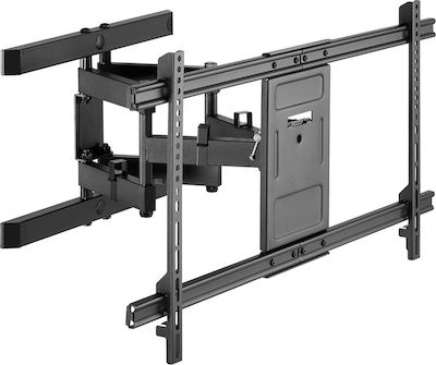 Goobay Pro FULLMOTION XL 49746 Wandhalterung für Fernseher mit Arm bis 85" und 60kg