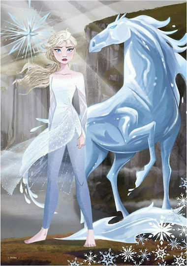 Kids Puzzle Frozen II Neon for 5+ Years 100pcs Dino