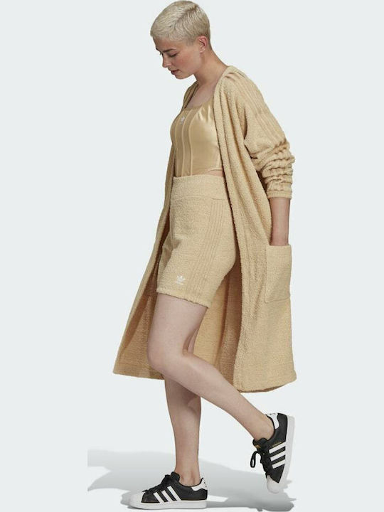 Originals Μακριά Γυναικεία Ζακέτα Hazy Beige