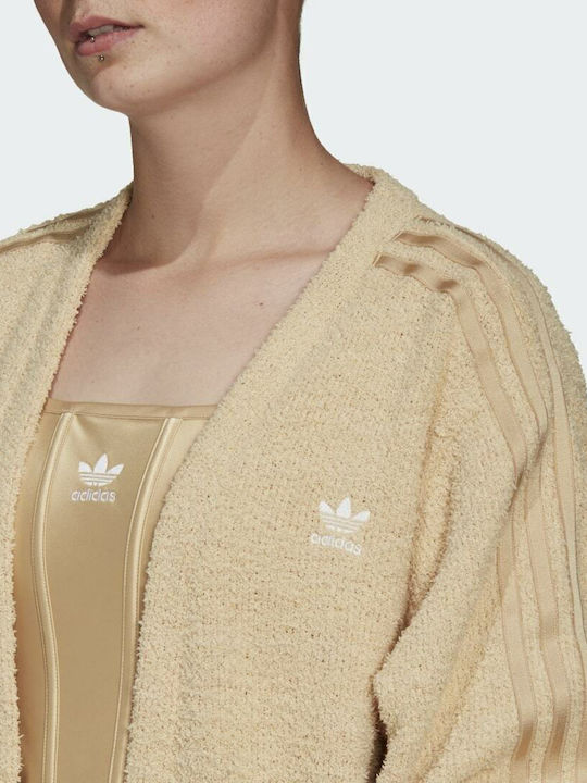 Originals Μακριά Γυναικεία Ζακέτα Hazy Beige