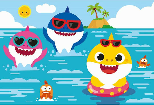 Kids Puzzle Baby Shark for 3+ Years 24pcs Baby Clementoni