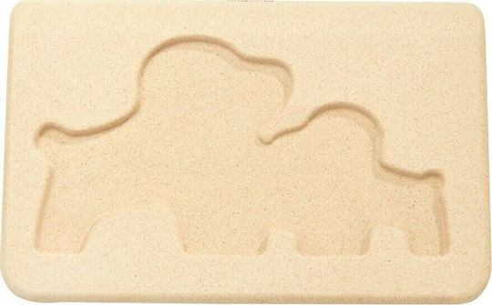 Ξύλινο Παιδικό Puzzle Σφηνώματα Dog 3pcs Plan Toys