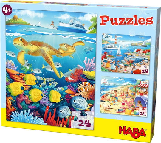 Kinderpuzzle Seaside 72pcs Haba