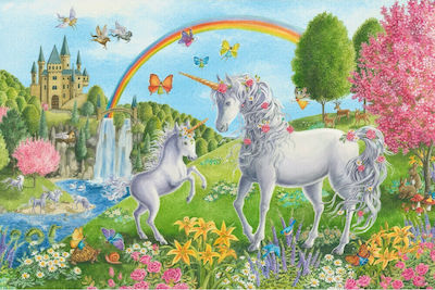 Kinderpuzzle Prancing Unicorns für 3++ Jahre 24pcs Ravensburger