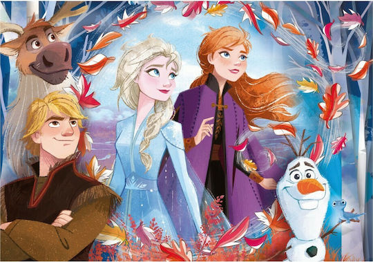 Детски Пъзел Disney Frozen 2 Supercolor за 3+ години+ Години 15бр (Различни Видове) 1 бр. Clementoni