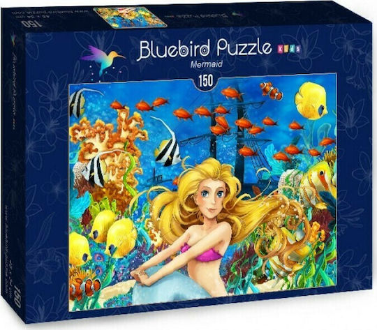 Puzzle pentru Copii Sirena 150buc Bluebird Puzzles