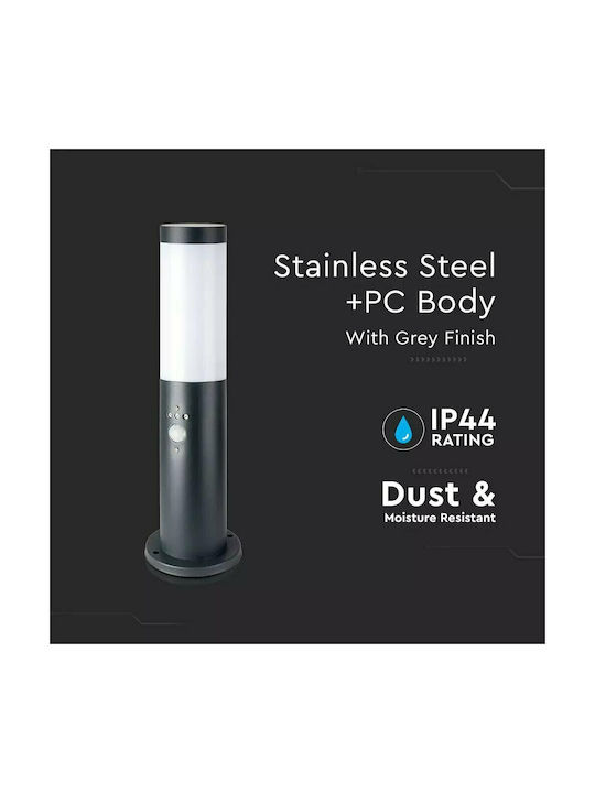 V-TAC Outdoor Floor Lamp Small Post IP44 for E27 Socket Black