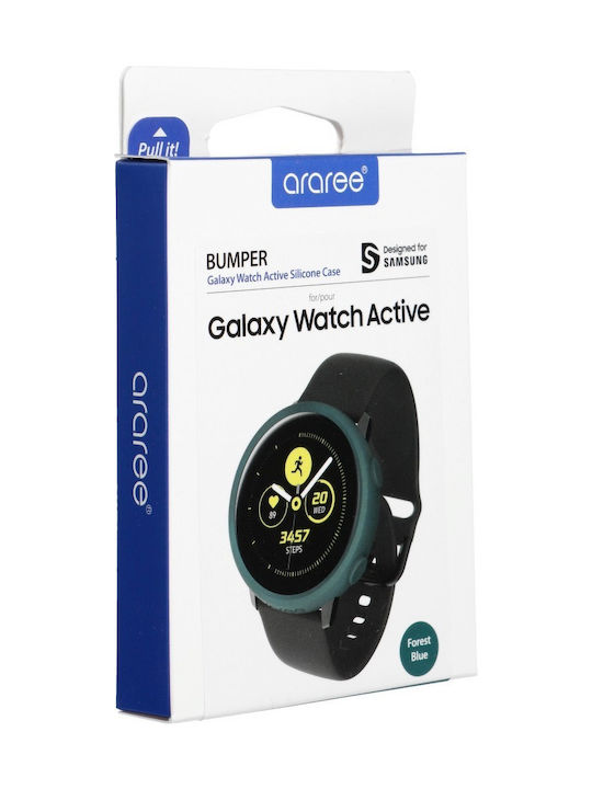 Araree Bumper Θήκη Σιλικόνης σε Μπλε χρώμα για το Galaxy Watch Active