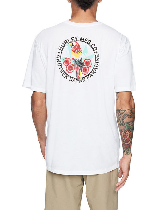EVD WSH Parrot T-shirt Λευκό