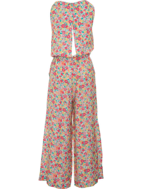 Vicky Women's Sleeveless One-piece Suit Multicolored