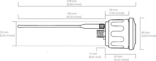Eval Kit de Salvare Wireless 228mm Roșu 03677-RD