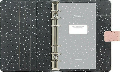 Filofax Confetti Personal Organizer Pink Rose