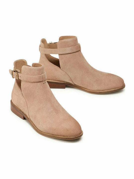 Lawson 40T0LAFE5S Suede Γυναικεία Μποτάκια Camel
