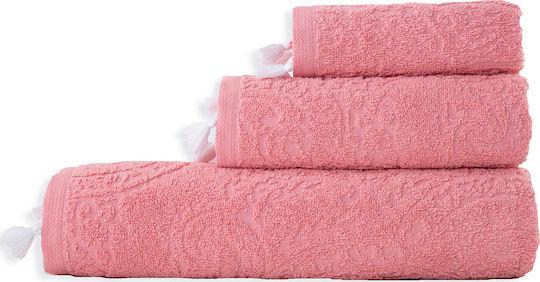 Nef-Nef Homeware Χεριών Toscana 30x50εκ. Coral Βάρους 550gr/m² Nef-Nef Homeware Χεριών Toscana 30x50εκ. Coral Βάρους 550gr/m²