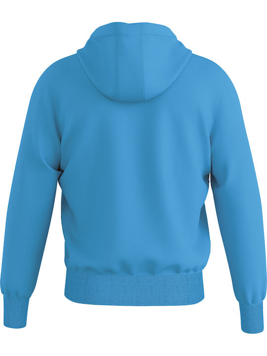 Jacob Cardigan With Light Blue Hood