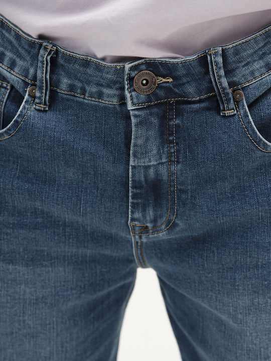 Men's Shorts Jeans Middle Blue