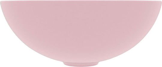 vidaXL Deasupra Blatului Chiuvetă Ceramică 32.528x28x10cm Roz