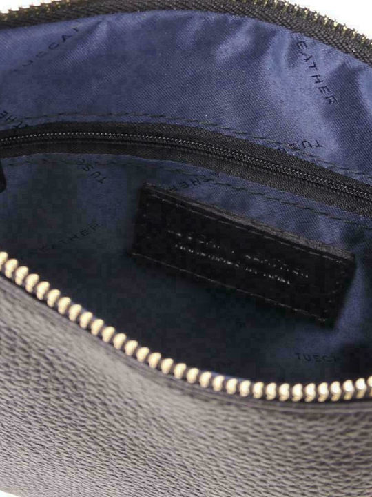 Leather Women's Clutch Black