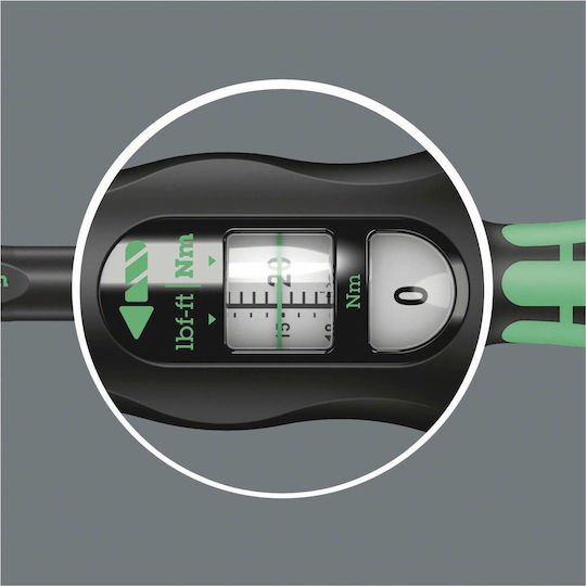Wera Δυναμόκλειδο Καρέ 1/2" Ροπής 80-400 Nm με Μήκος 68εκ. C5