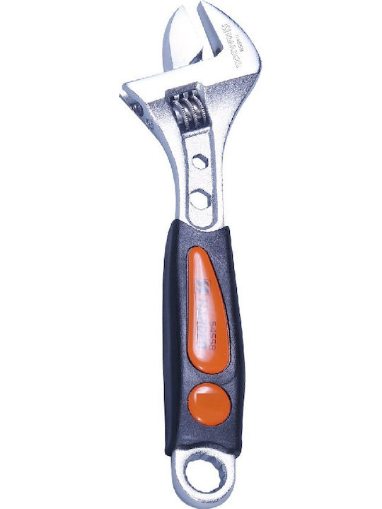 Harden French Wrench with Adjustable Opening 30mm and Anti-Slip Handle 300mm 12"