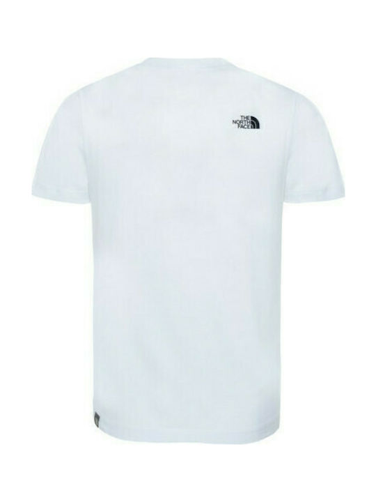 The North Face Youth Easy Tee TNF Παιδικό T-shirt Λευκό