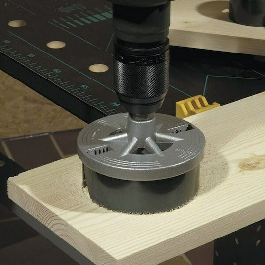 Wolfcraft Set de ferăstraie cu găuri cu diametru între 60mm și 95mm pentru Lemn 516gr