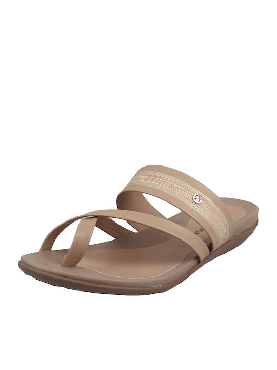 Piccadilly Women's Flat Sandals Anatomic in Beige Color