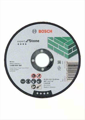 Bosch Δίσκος Κοπής Πέτρας Slicer/Coarse Grater Disc Construction Materials 125mm 1pcs