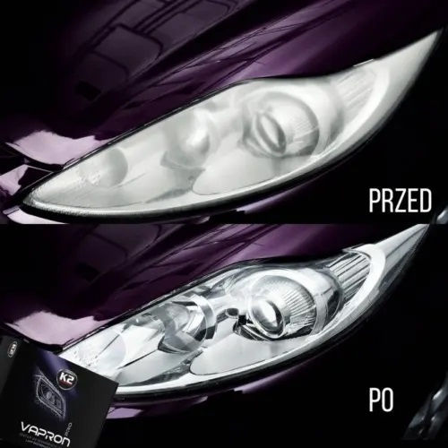 K2 Vapron Set Cleaning and Protection of Car Headlights