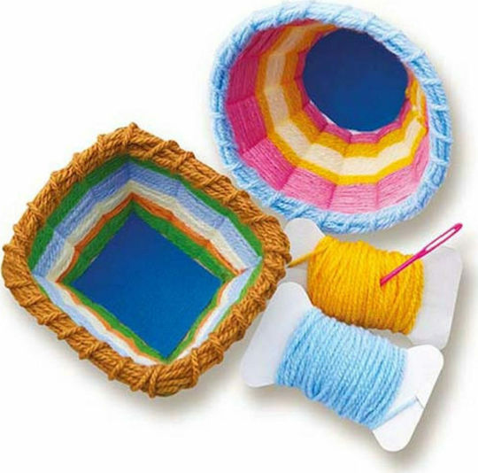 4M Embroidery Handmade Knitted Basket for Children 8+ years old Years