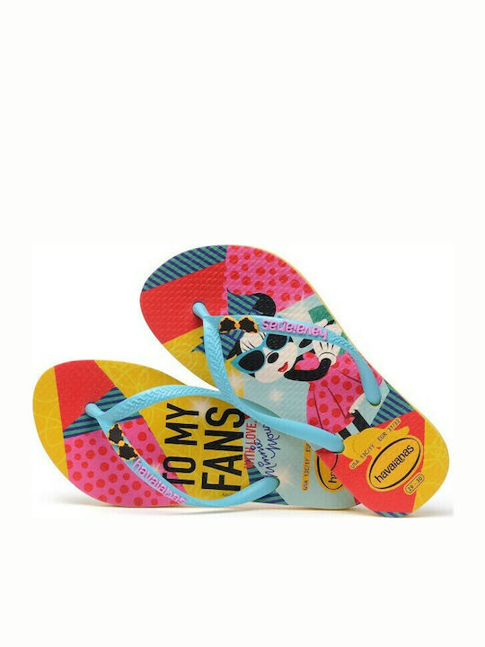 Kids' Flip Flops Minnie Multicolour Slim Disney Cool