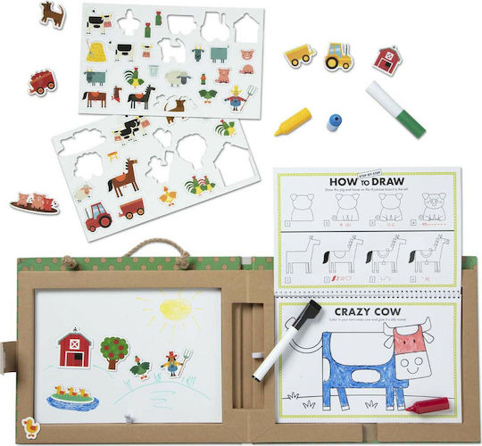 Melissa & Doug Painting Play Draw Create Farm for Children 4+ Years