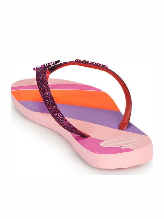 Παιδικές Σαγιονάρες Flip Flops Φούξια