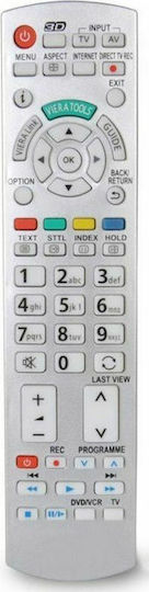 Compatibil Telecomandă RM-D1170 pentru TV Panasonic Gri