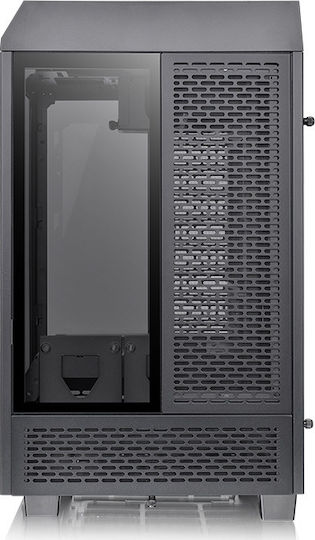Thermaltake The Tower 100 Gaming Mini Tower Κουτί Υπολογιστή με Πλαϊνό Παράθυρο Μαύρο