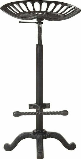 Scaun Metalic Bar Negru Fontă 43x32x65cm Scaun Metalic Bar Negru Fontă 43x32x65cm