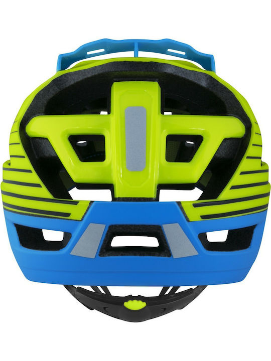 Force Raptor Bicycle Helmet Mountain Green