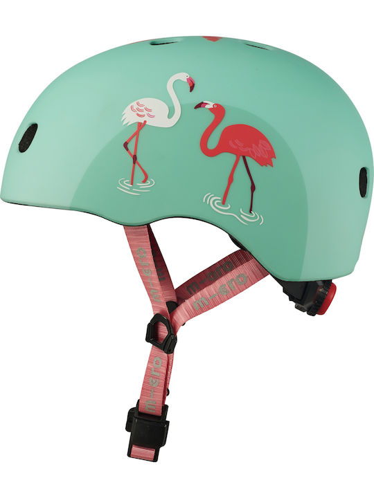 Micro Kids Helmet For Scooter Green