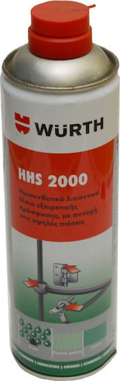 Wurth HHS 2000 Lubricant Spray 150ml 1pcs Semi-synthetic