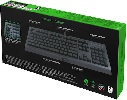 Razer Cynosa Lite Chroma Gaming Πληκτρολόγιο με RGB φωτισμό (Αγγλικό US)
