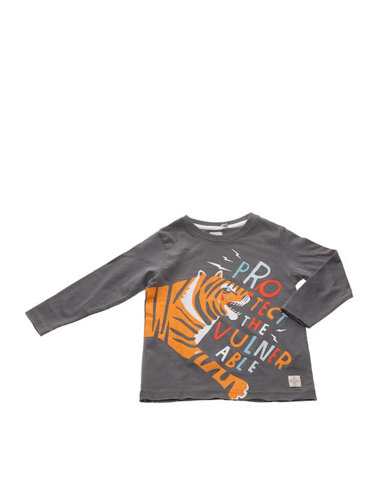 Sam 0 13 Kinderhemd Langarm Gray 218.603