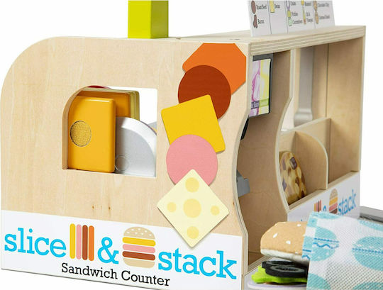 Melissa & Doug Πάγκος για Κατασκευή Σάντουιτς από Ξύλο