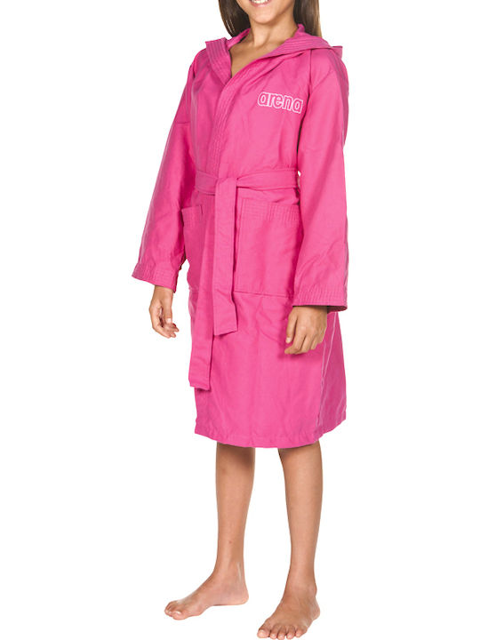 Arena Zeal 000925-901 Kids Swimming Bathrobe Pink