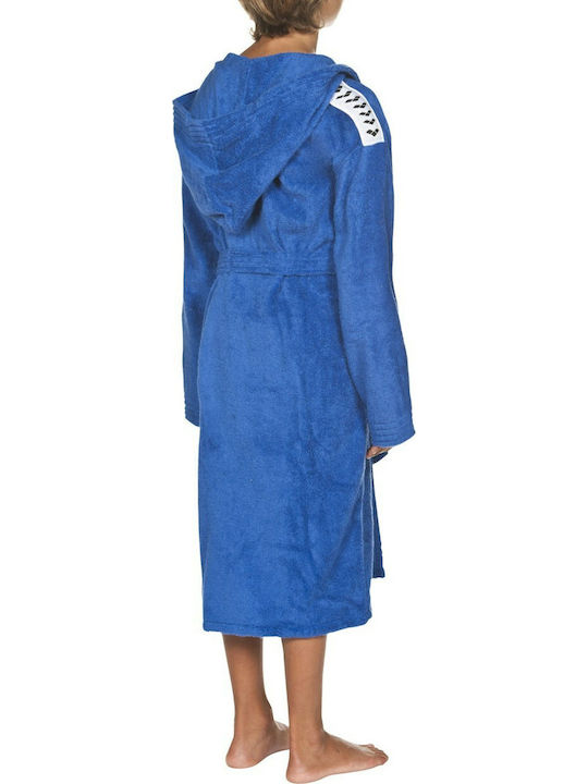 Arena Core Soft 002015-721 Kids Swimming Bathrobe Blue